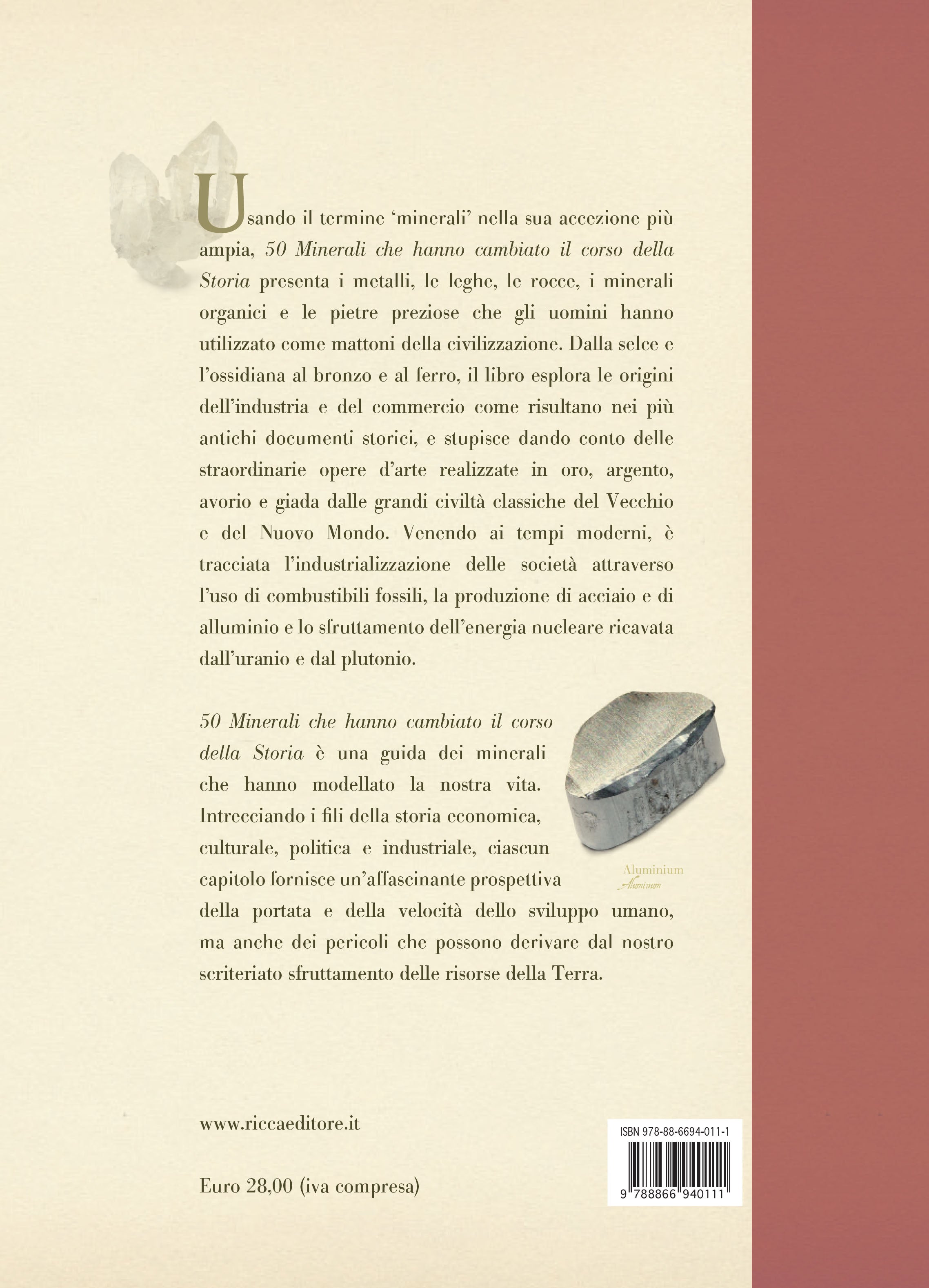 50 minerali che hanno cambiato il corso della storia