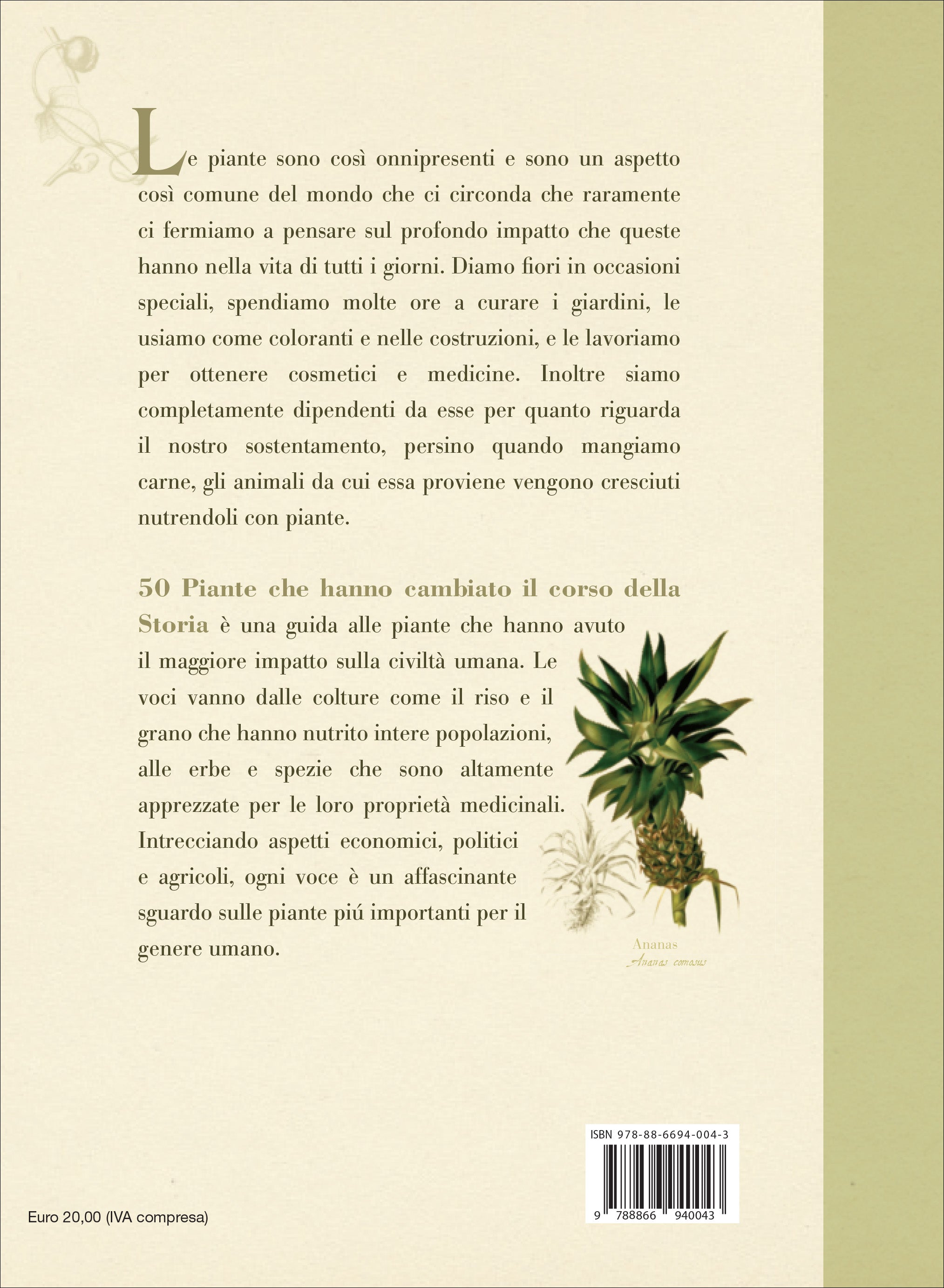 50 piante che hanno cambiato il corso della storia