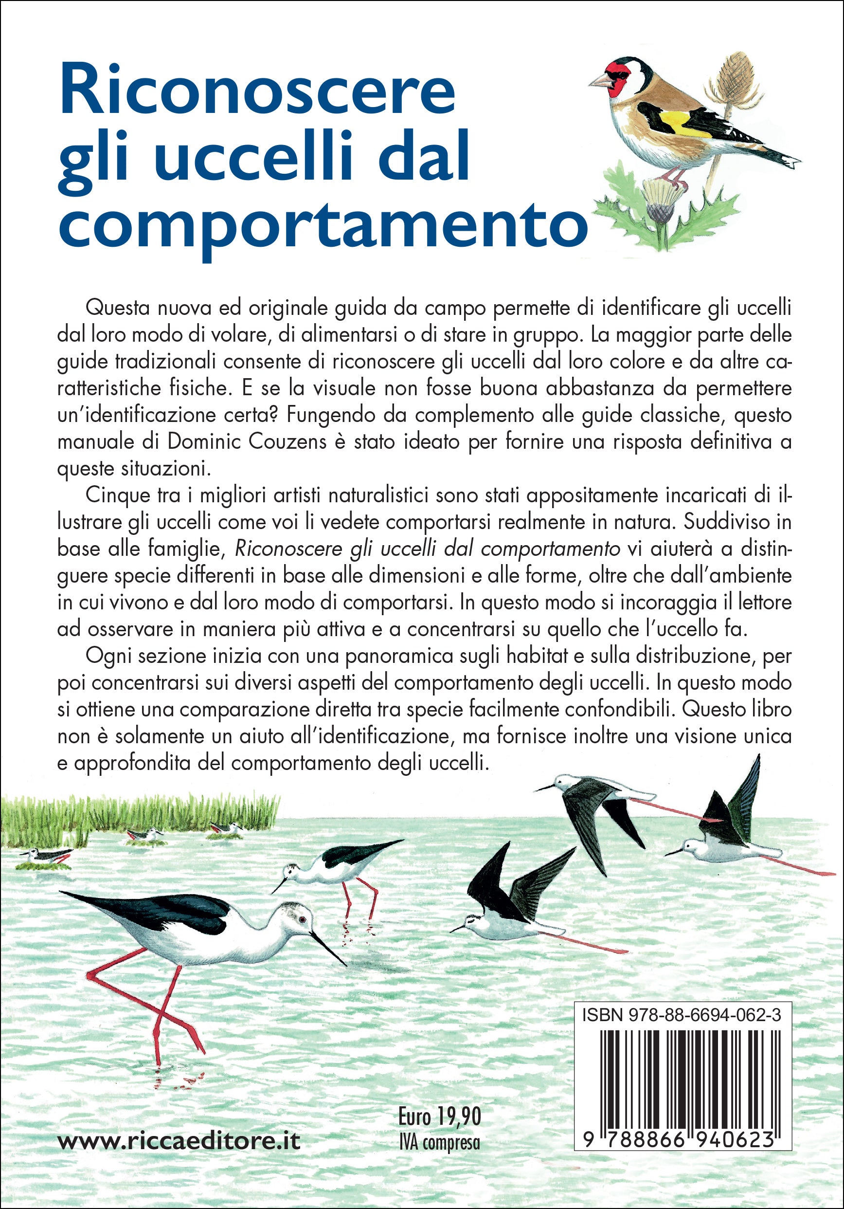 Riconoscere gli uccelli dal comportamento