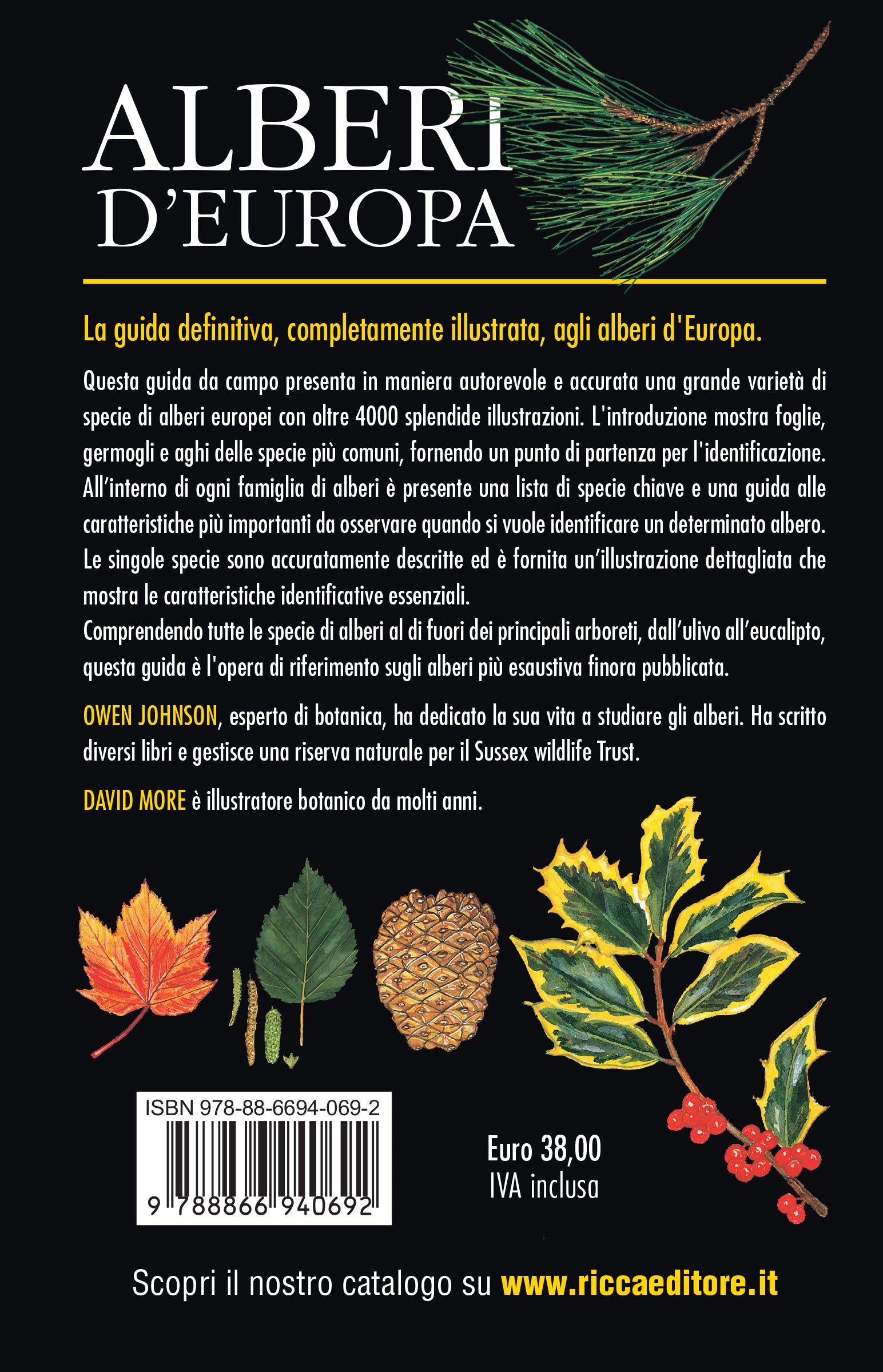 Alberi d'Europa. Guida da campo a 1600 taxa e oltre 4000 illustrazioni a colori