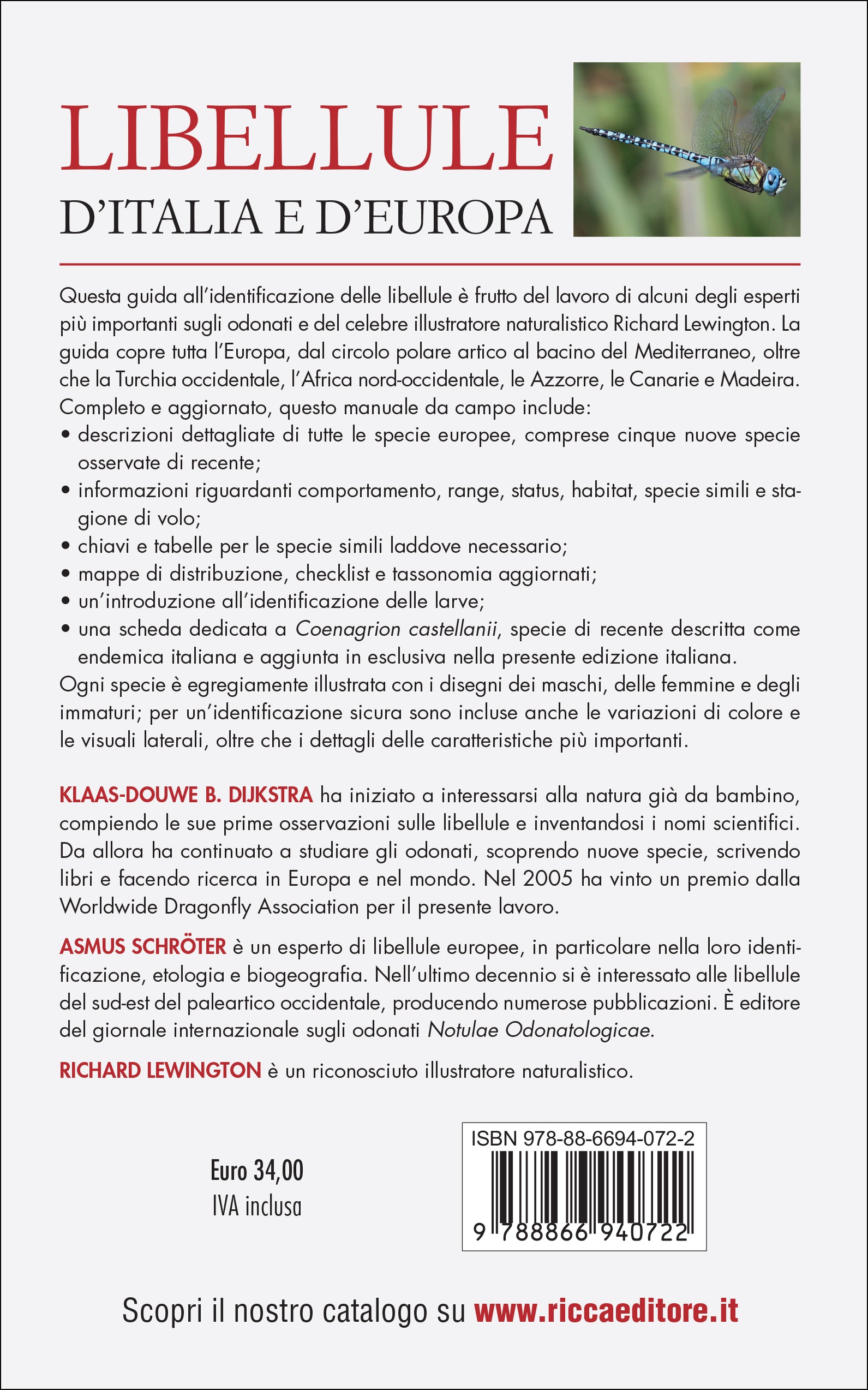 Libellule d'Italia e d'Europa