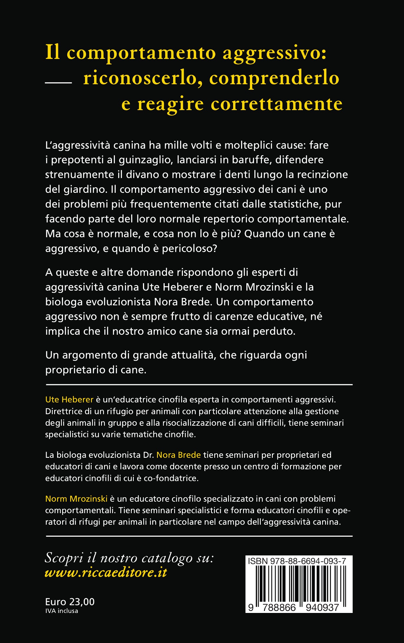 Il comportamento aggressivo nei cani