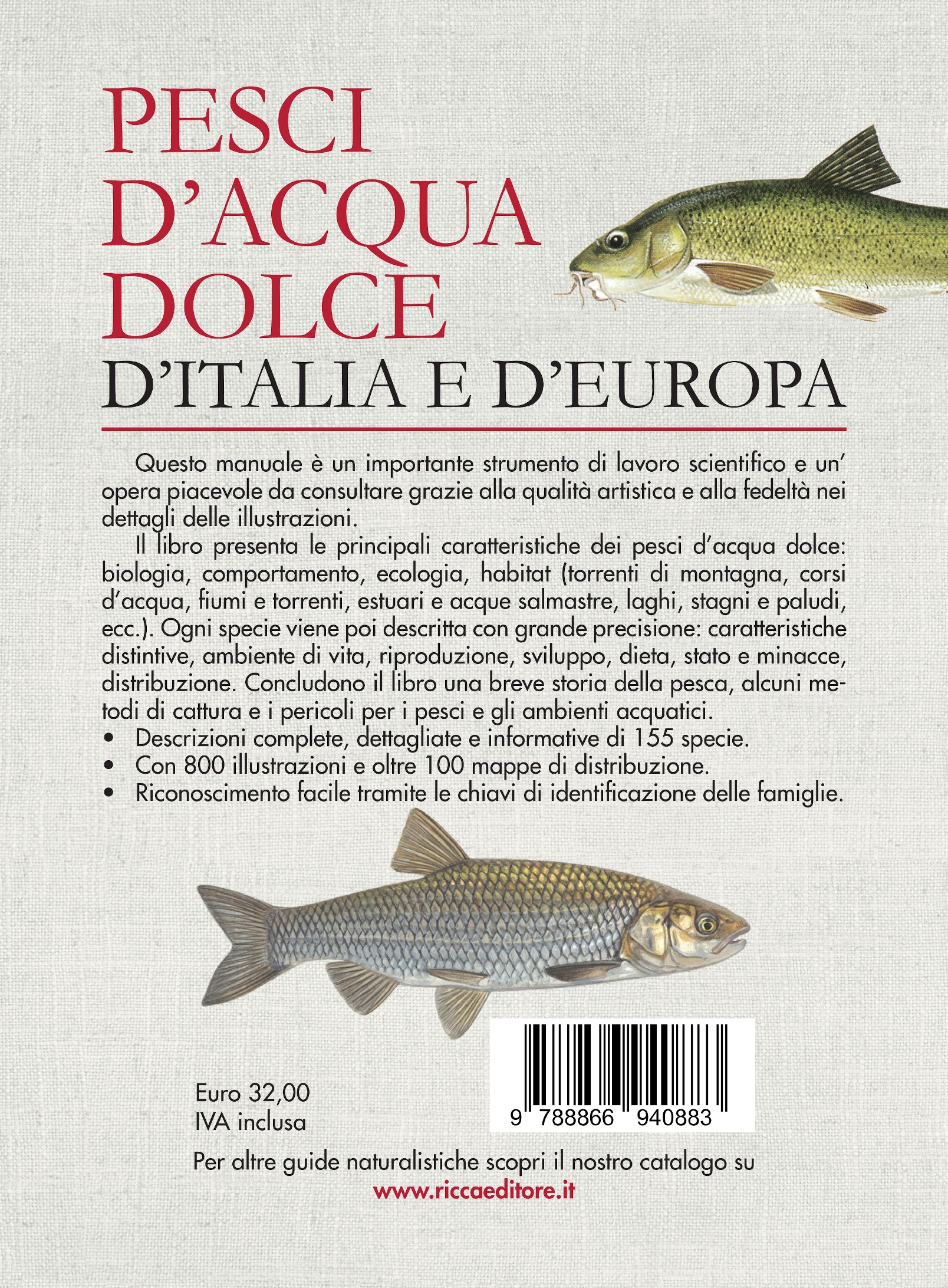 Pesci d'acqua dolce d'Italia e d'Europa