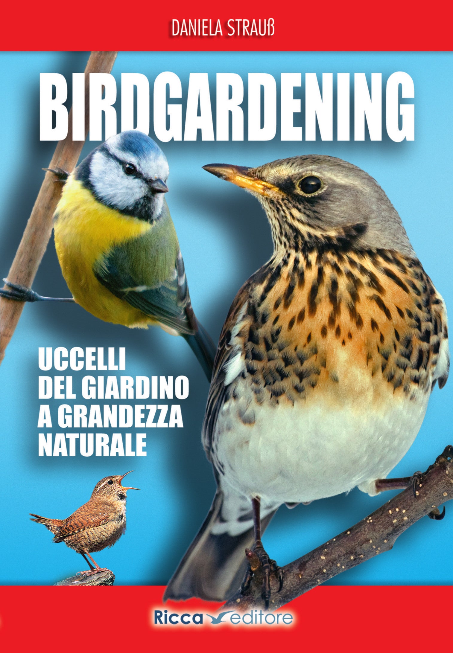 Birdgardening. Uccelli del giardino a grandezza naturale