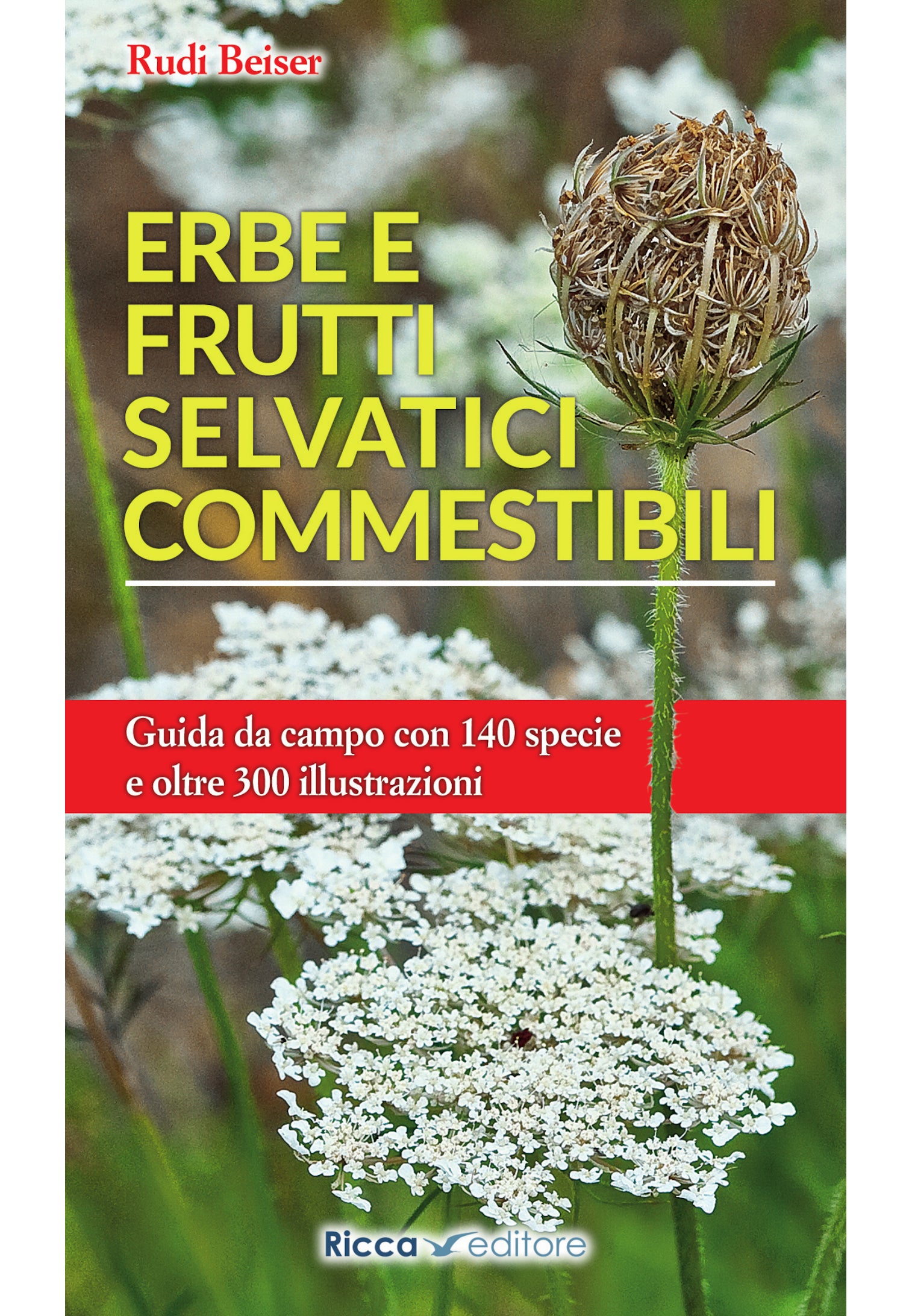 erbe e frutti selvatici commestibili ricca editore prima copertina