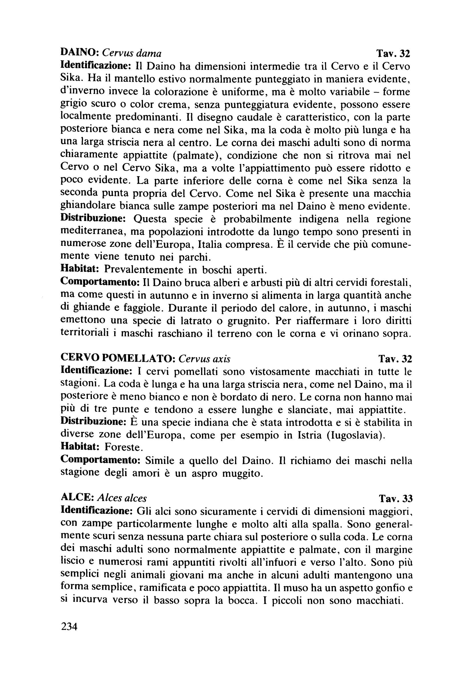 Guida dei mammiferi d'Europa