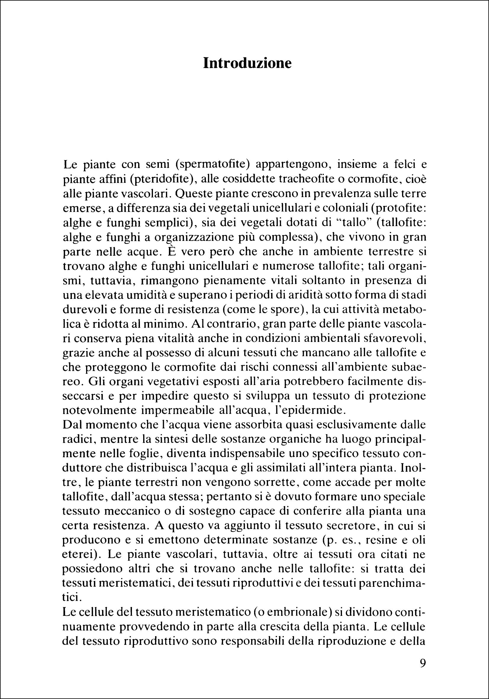 Atlante di anatomia vegetale. La struttura microscopica delle piante vascolari